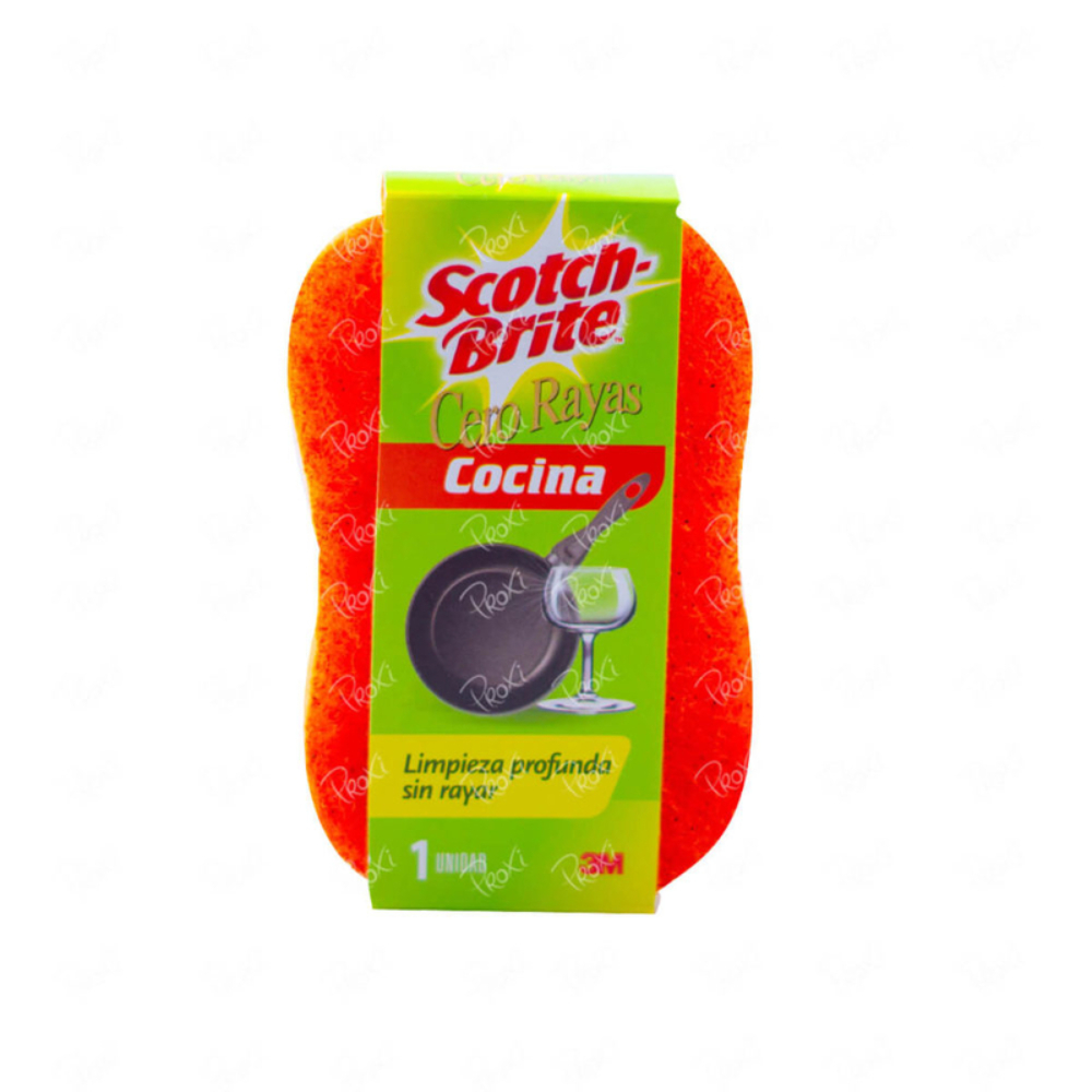 Fibra Para Cocina Scotch-brite Naranja1 UND