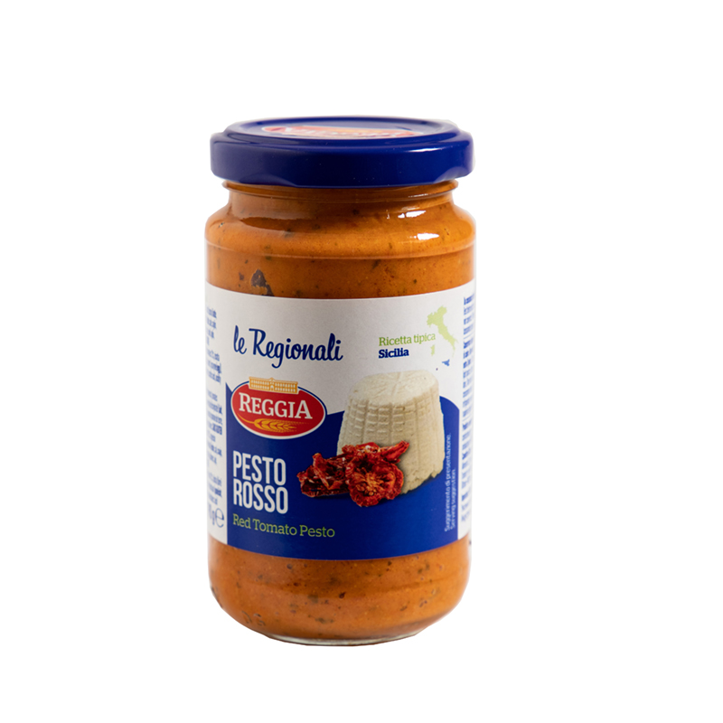 Salsa Para Pasta Pesto Rosso Reggia190 GR