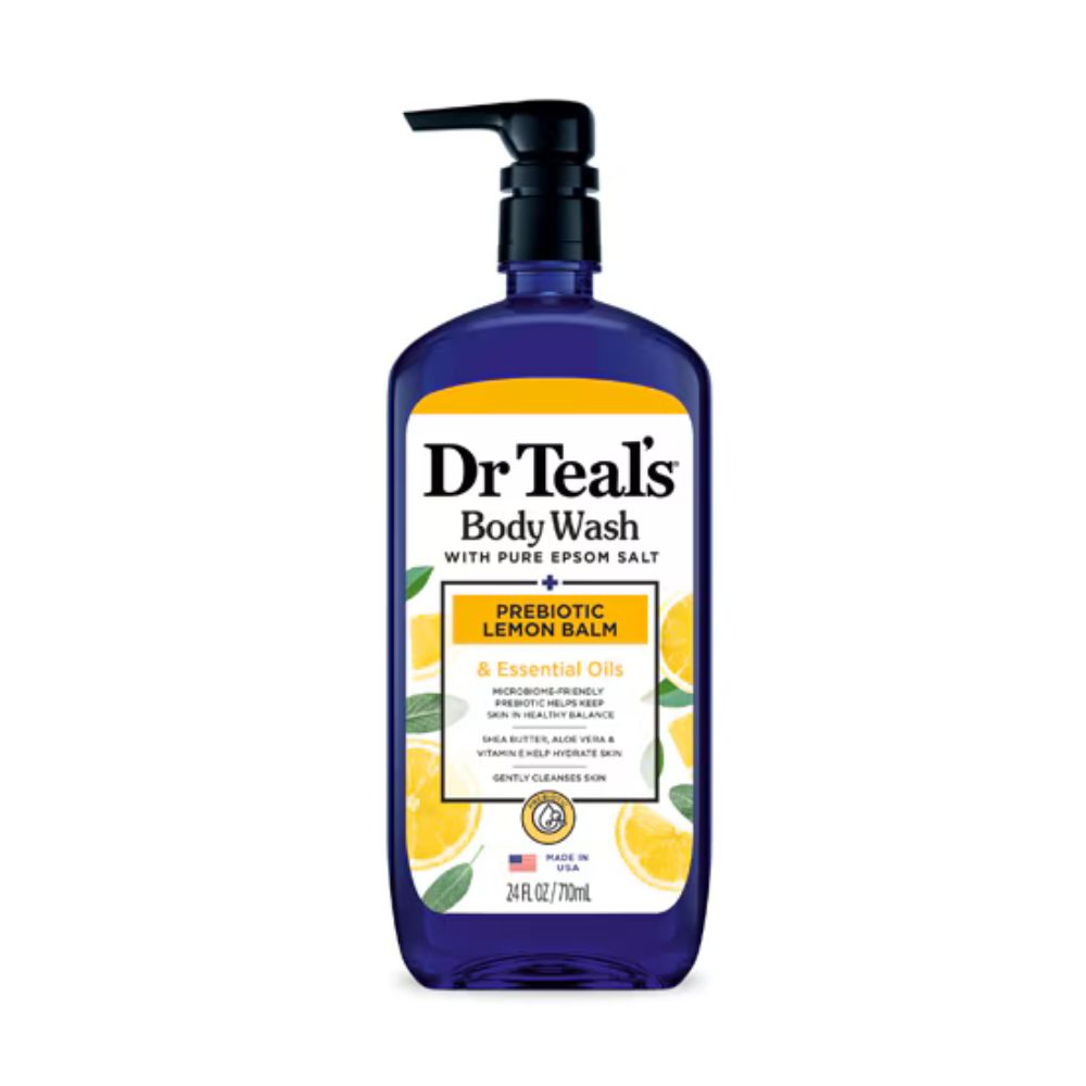 Gel De Baño Prebiótico De Bálsamo De Limón Dr. Teals24 OZ