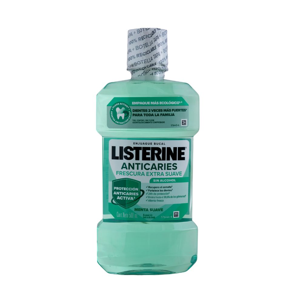 Enjuague Anticaries Zero Listerine500 ML