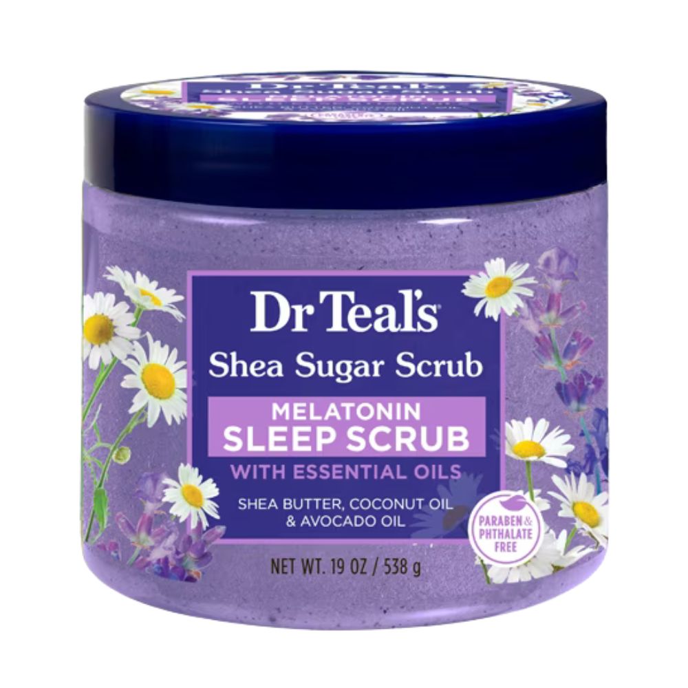 Exfoliante Con Melatonina Y Esencias De Lavanda Dr. Teals19 OZ