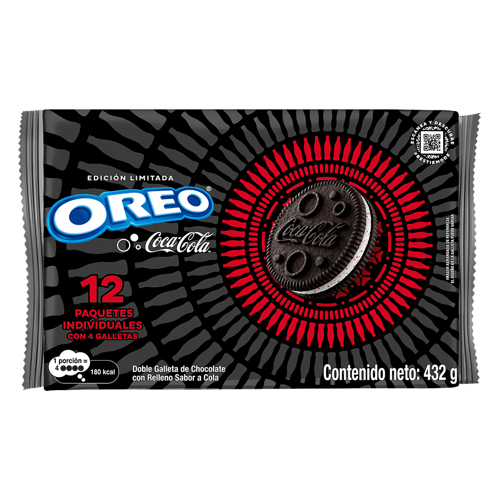 Galletas Sabor Coca Cola Oreo432 GR