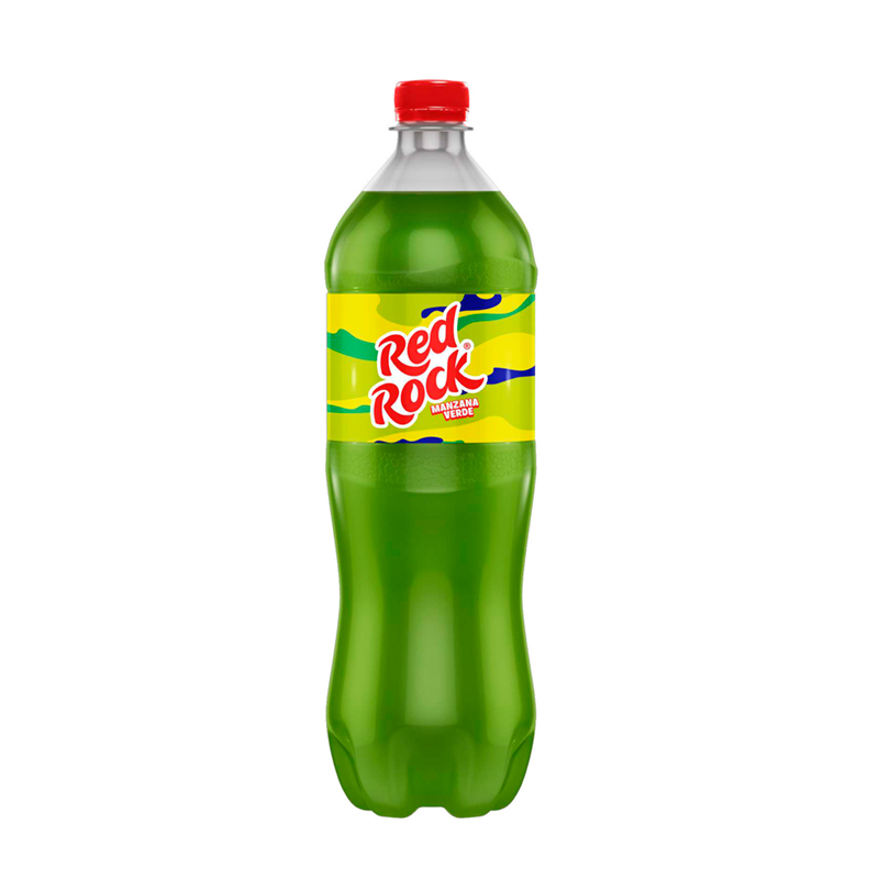 Refresco Sabor Manzana Verde Rock1 LT