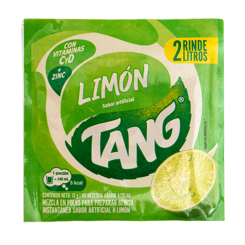 Jugo En Polvo Sabor Limón Sobre Tang13 GR