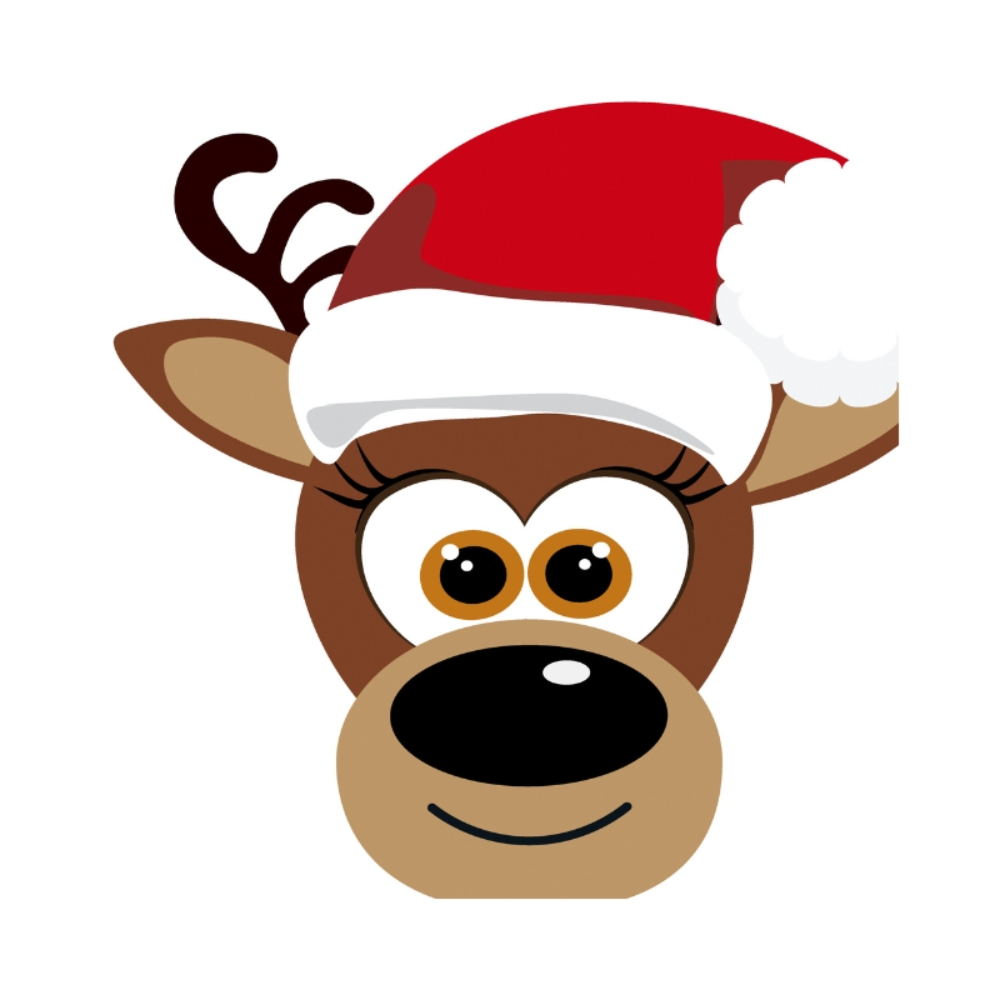 Servilleta Reno Sonriendo 33x33 Cm Paper & Desing12 UND