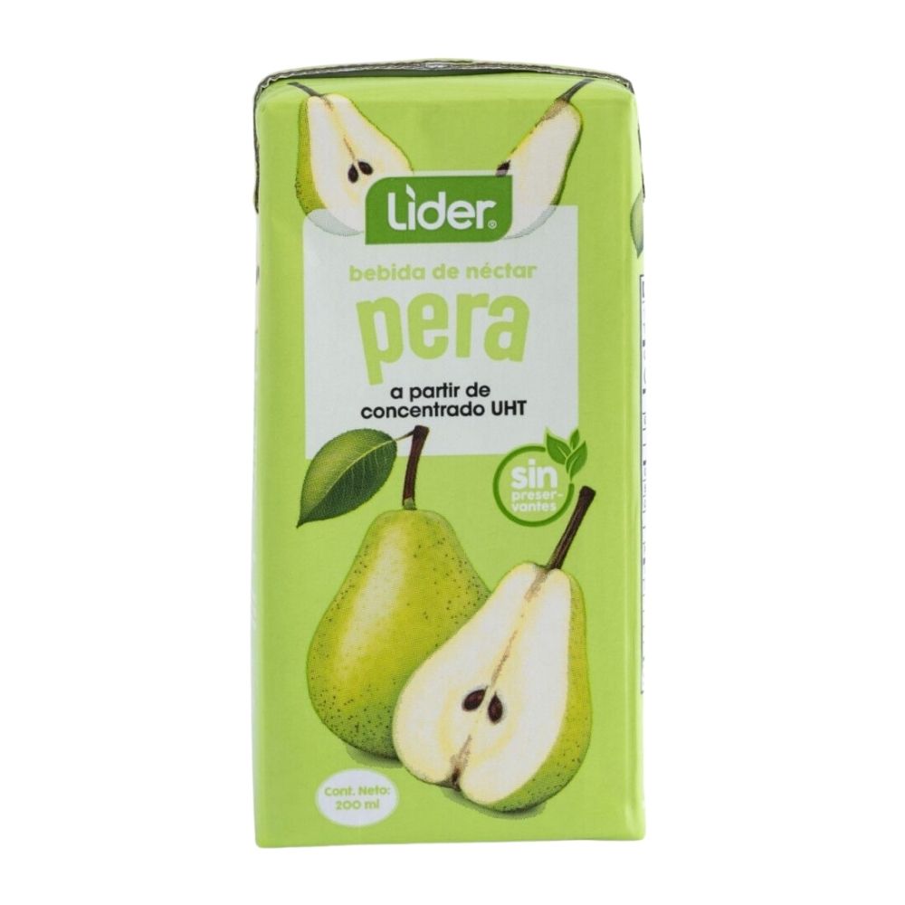Jugo De Pera Lider200 ML