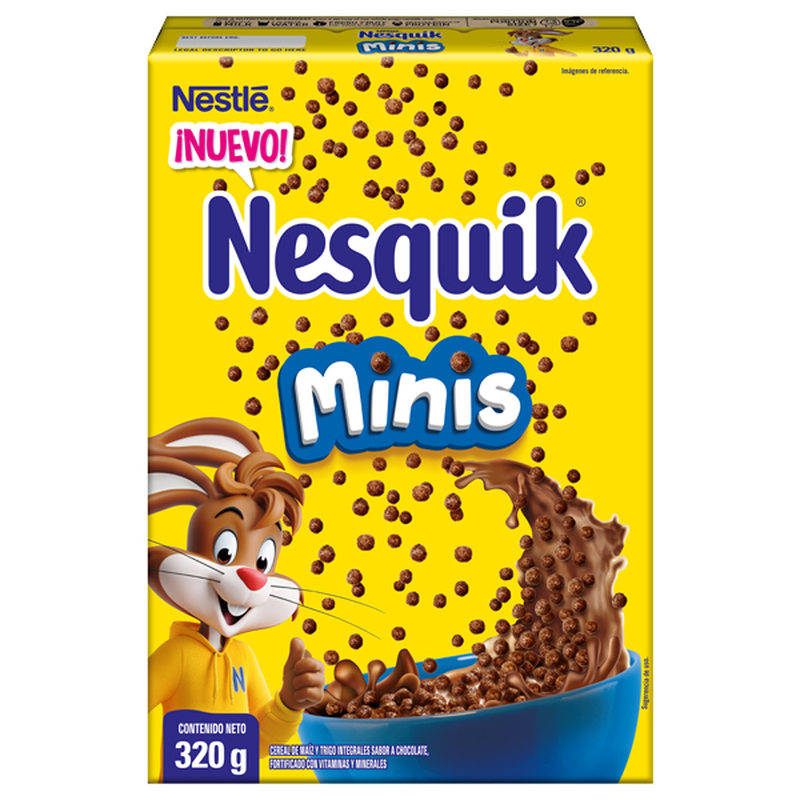 Cereal Nesquik Minis Caja320 GR