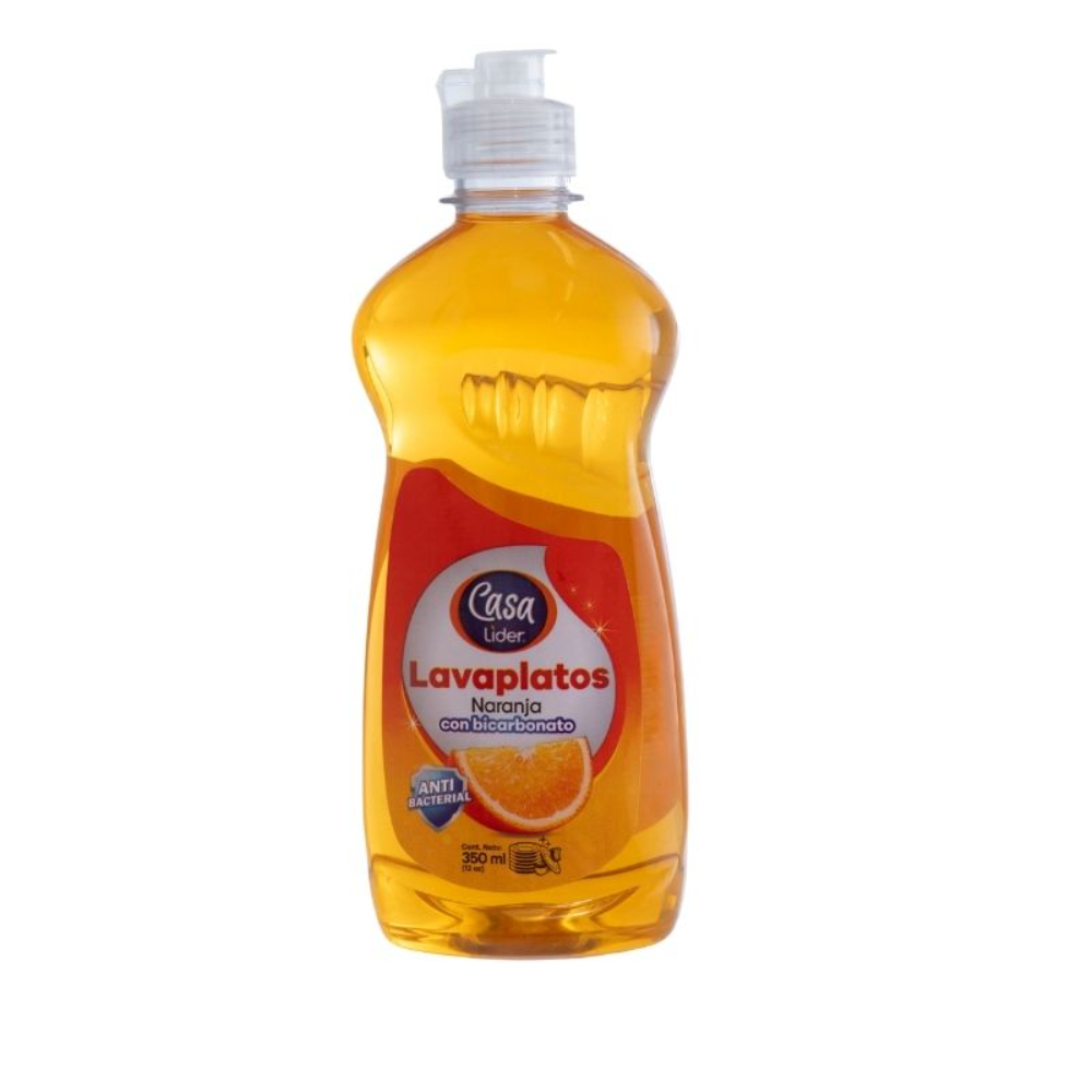 Lavaplatos Líder Líquido Antibacterial350 ML