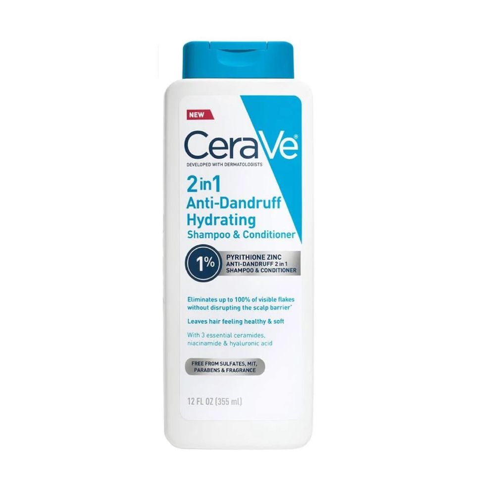 Shampoo Y Acondicionador 2 En 1 Cerave Anticaspa12 OZ