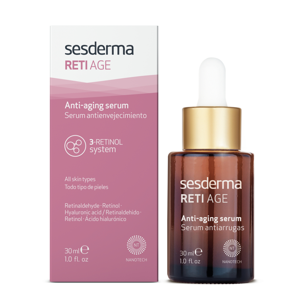 Serum Antiarrugas Intensivo Sesderma Reti Age Con Sistema 3-retinol Y Ácido Hialurónico30 ML