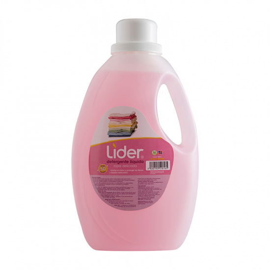 Detergente Líquido Para Ropa Delicada Líder 64 Onz