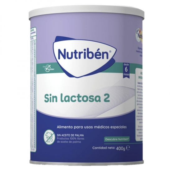 Fórmula Infantil Sin Lactosa Nutriben 400 Gr Jumbo