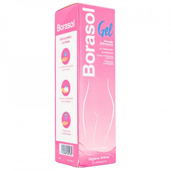 Jabón Intimo en Gel Borasol 16 Onz Jumbo