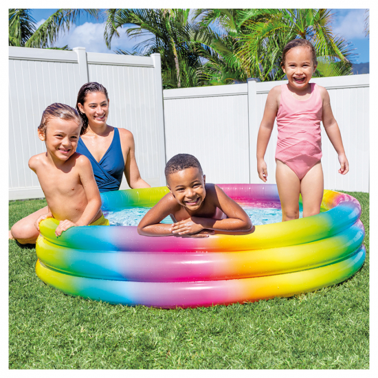 Piscina Inflable Para Niños Aros Intex 2+