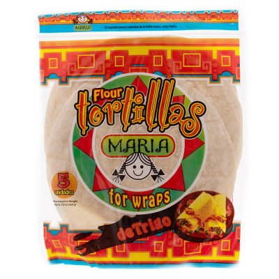María Tortillas De Trigo Estilo Burritos 5 Und/Paq
