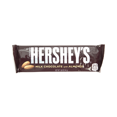 Chocolate Con Leche Y Almendras En Barra Hershey'S 1.55 Onz