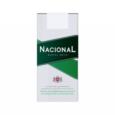 Cigarrillo Mentolado Pequeño Nacional 10 Und