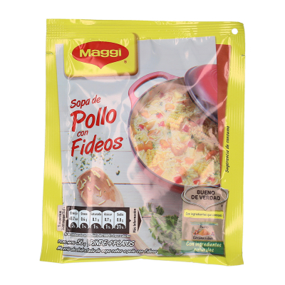 Sopa De Pollo Con Fideos Maggi 56 Gr