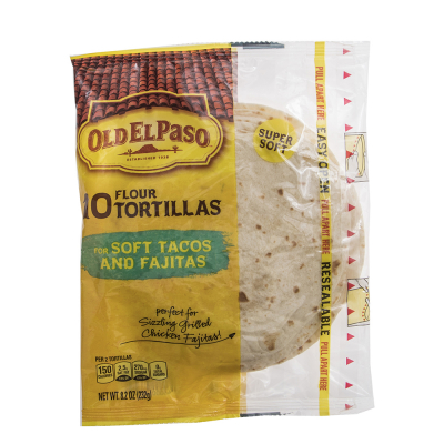 Tortilla De Trigo 6'' Old El Paso 10 Und/Paq