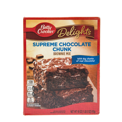 Mezcla Para Brownie Con Trozos De Chocolate Betty Crocker 18 Onz