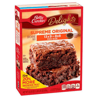 Mezcla Para Brownie Supreme Brownie Original Betty Crocker 22.25 Onz