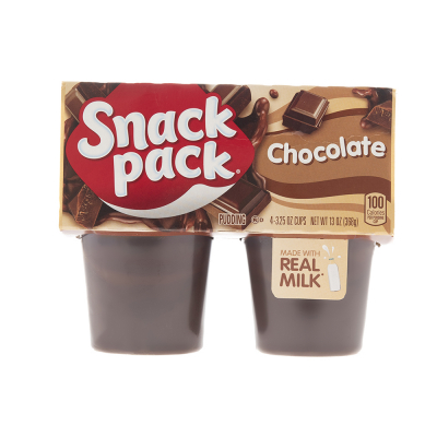 Pudin De Chocolate Snack Pack Hunts 4 Und/Paq
