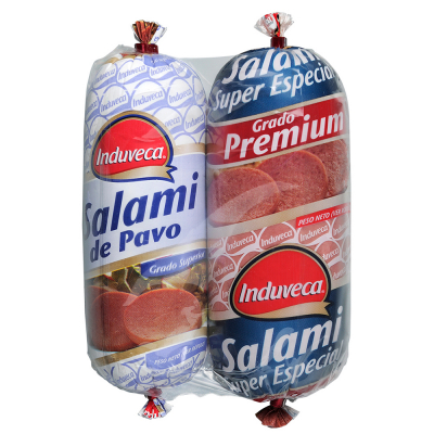Salami Super Especial Induveca + Salami de Pavo Pequeño