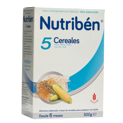 Papillas Nutribén® Cereales sin gluten - Nutriben International