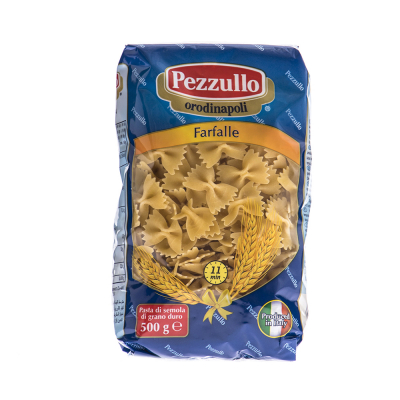 Pasta Farfalle No.34 Pezzullo 500 Gr