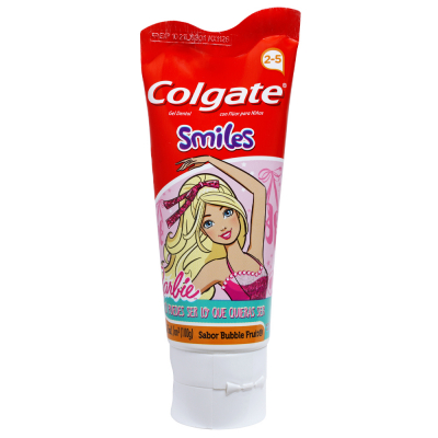 Crema Dental Para Niñas Motivo Barbie Colgate Junior 75 Ml