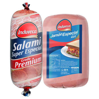 Salami Super Especial Induveca + Jamón Picnic