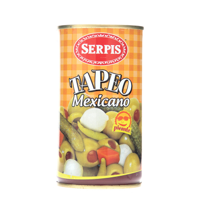 Tapeo Mexicano Lata Serpis 350 Gr