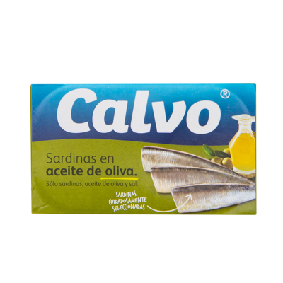 Sardina En Aceite De Oliva Calvo 115 Gr