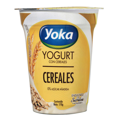 Yogurt Con Fibras Yoka 6 Onz