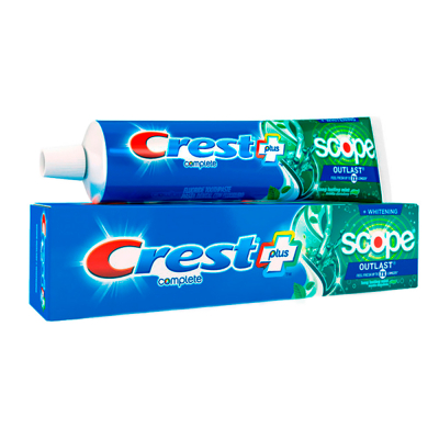 Crema Dental Whitening Plus Scope Minty Fresh Crest 6.2 Onz