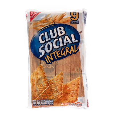 Galleta Integral Club Social 234 Gr 
