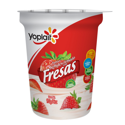  Yoplait Yogur original, fresa original, yogur bajo en grasa, 6  onzas : Comida Gourmet y Alimentos