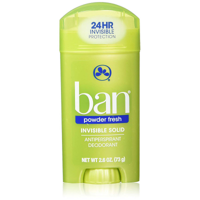 Desodorante Para Mujeres En Barra Invisible Solid Ban 2.6 Oz 