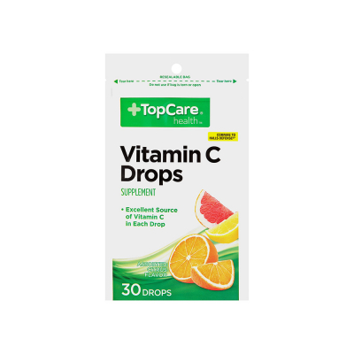 Suplemento De Vitamina C Top Care 30 Und/Paq