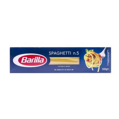 Pasta Spaghetti Barilla 500 Gr