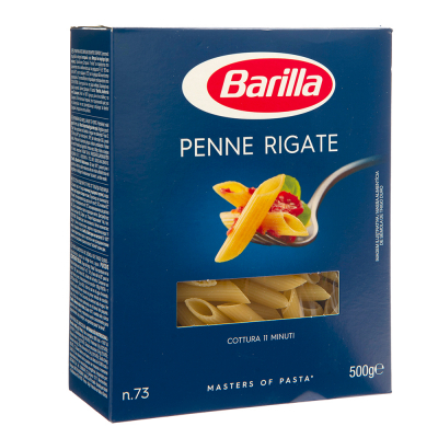 Pasta Penne Rigate Barilla 500 Gr
