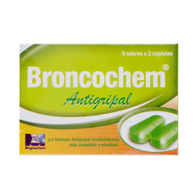 Antigripal En Capsulas Broncochem Sobre 6 Und/Paq