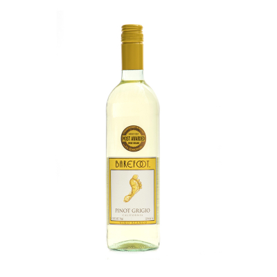 Vino Blanco Pinot Grigio Barefoot 75 Cl