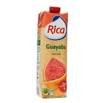 Néctar De Guayaba Rica UHT 1 Lt