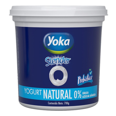 Yogurt Natural Sin Azucar Y Sin Azucar Yoka 64 Onz