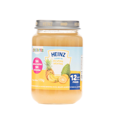 Compota De Fruta Mixta Heinz 170 Gr