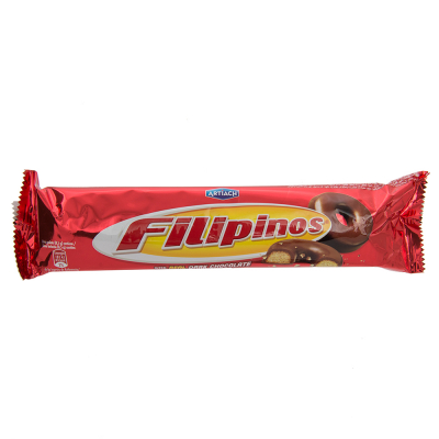 Galleta Con Chocolate Negro Artiach Filipinos 128 Gr 