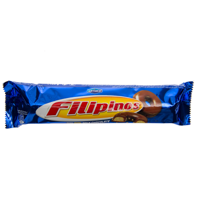 Galleta Con Chocolate Con Leche Artiach Filipinos 125 Gr 