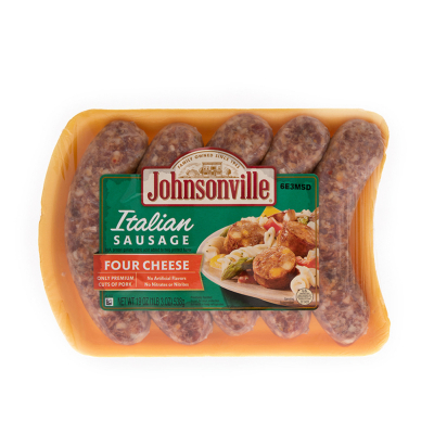 Salchicha Italiana Four Cheese Johnsonville 19 Onz