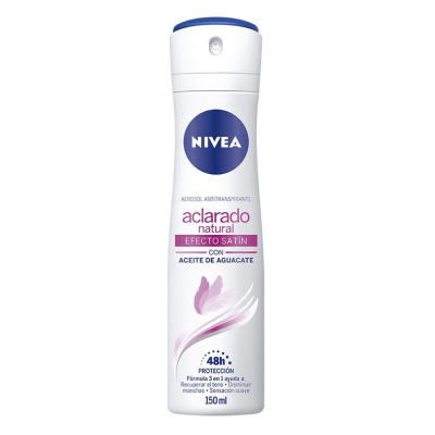 Desodorante Para Mujer En Spray Efecto Satin Nivea 150 Ml